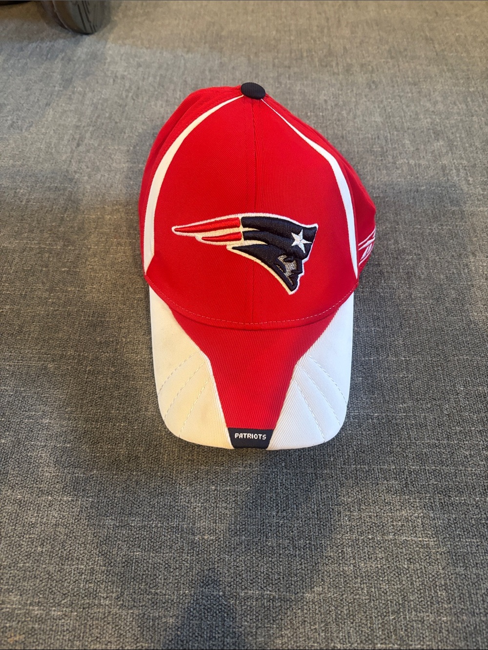 NFL Red and White New England Patriots Youth Hat